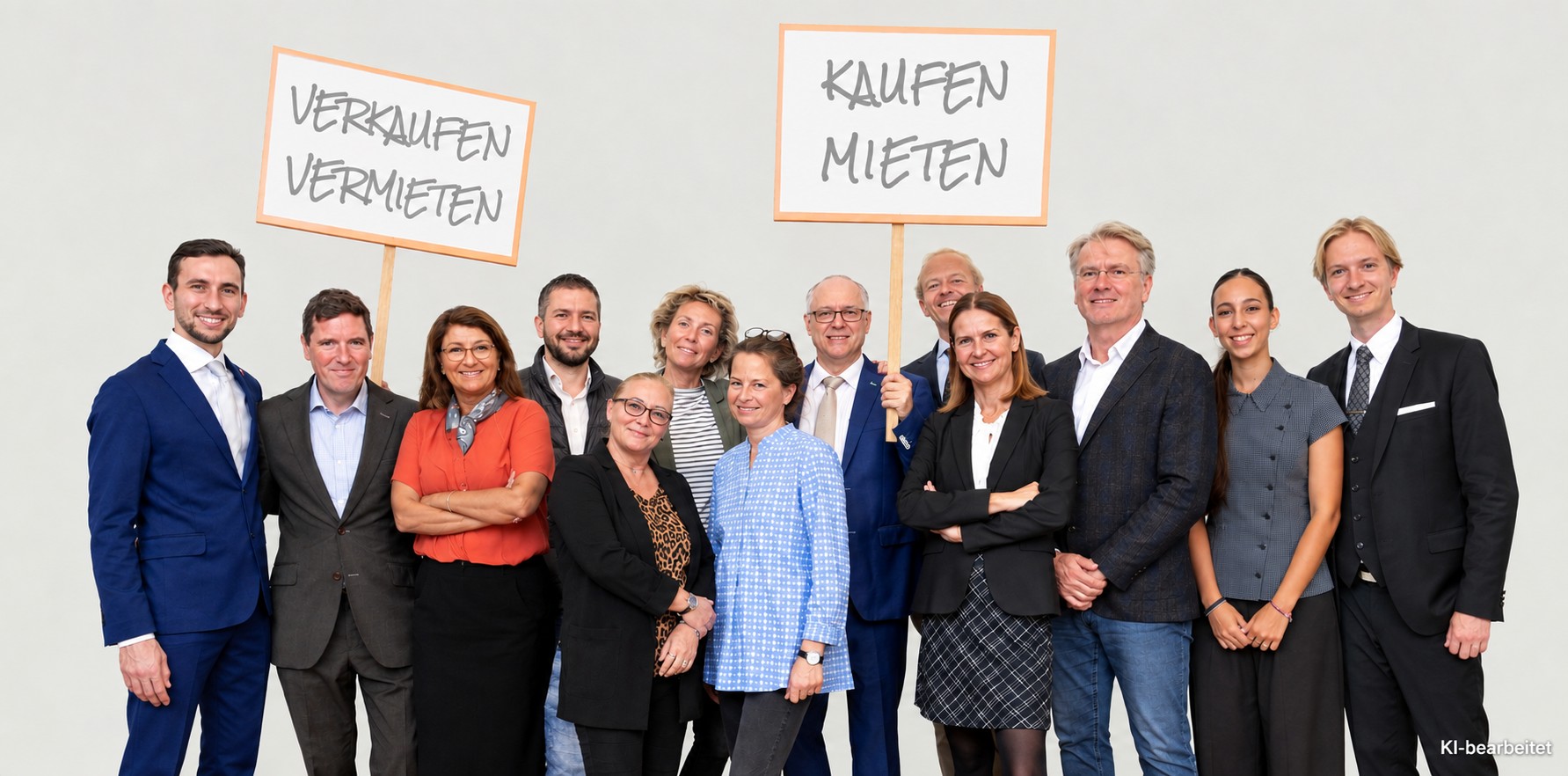 Unser Maklerteam (KI-bearbeitet)